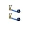 Tie 4 Safe Heavy Duty 2" x 20' Utility Endless Ratchet Tie Down Strap for Cargo Bundling Blue, 2PK RT04CK-520E-BU-C-2 - alternate 1